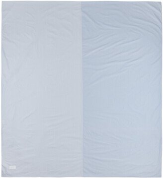 MAGNIBERG Blue Wall Street Half & Half Duvet Cover