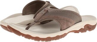 Pajaro (Brown) Men's Toe Open Shoes