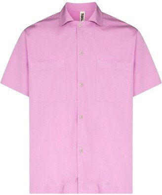 Short-Sleeve Organic Cotton Pajama Shirt