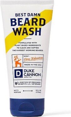 Duke Cannon Supply Co. Best Damn Beard Wash - 6 fl oz