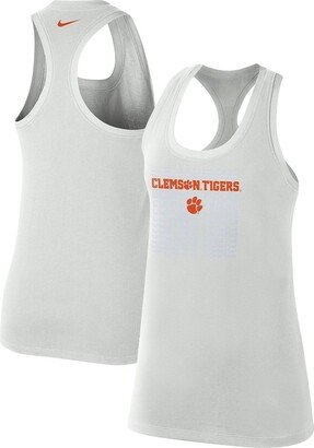 Women's Gray Clemson Tigers Game Time Tank Top