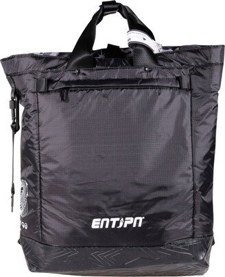 Enterprise Japan Logo-Printed Top Handle Backpack-AA