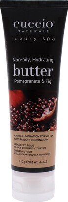 Hydrating Butter - Pomegranate and Fig by Cuccio Naturale for Unisex - 4 oz Body Butter