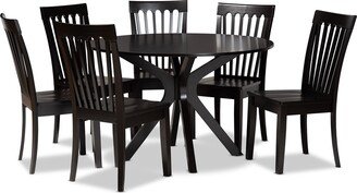 Zora Modern and Contemporary 7-Piece Dining Set