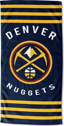 The Northwest Group, LLC NBA 620 Nuggets Stripes Beach Towel - 30x60