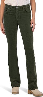 Natalie Corduroy Bootcut (Moss) Women's Clothing