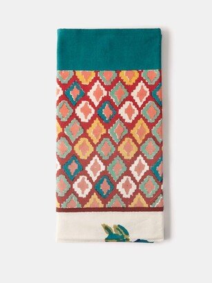 Bouquet-print 220cm X 220cm Cotton Tablecloth