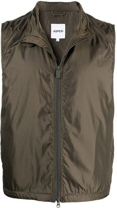 Technical Zipped-Up Gilet