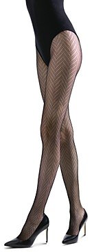 Herringbone Net Tights