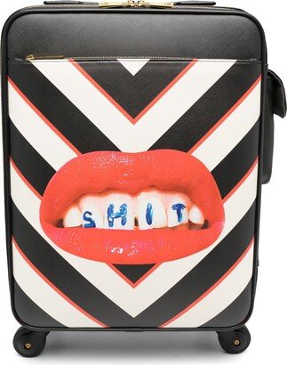 Lips-Print Suitcase