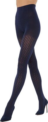 Wool Jacquard Tights-AA