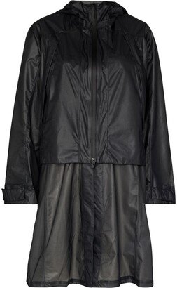 Hooded Midi Raincoat