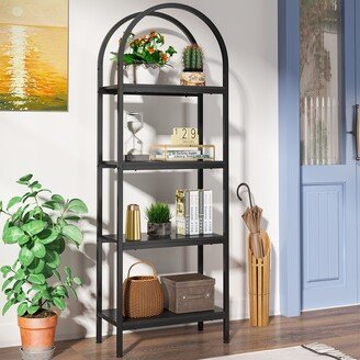 Farfarview 4-Tier Open Bookshelf, 70.8