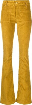 Flared Corduroy Trousers