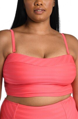 Linea Bandeau Midkini Swim Top