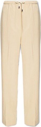 Loose-Fit Drawstring Trousers
