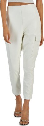 Juniors' High Rise Pull-On Skinny Cargo Jeans, Created for Macy's