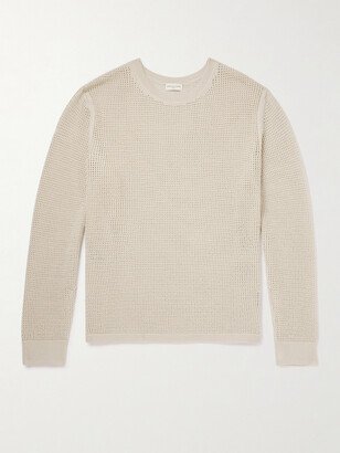 Open-Knit Wool Sweater