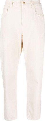 Cotton baggy trousers-AB