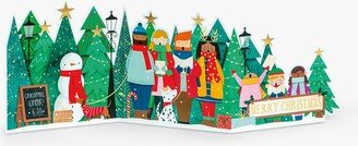 Art File Choir Pop Up Christmas Card