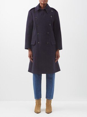 Fortela Winston Double-breasted Wool Coat