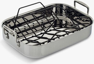 3 Ply Stainless Steel Roaster & Rack 35cm