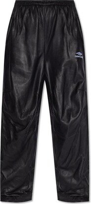 Leather Track Pants-AC