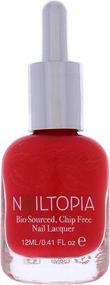 Bio-Sourced Chip Free Nail Lacquer - Hustle Hard by Nailtopia for Women - 0.41 oz Nail Polish