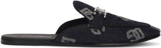 Logo-Jacquard Slippers