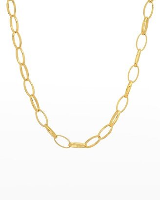 Edith 18k Medium Link Necklace