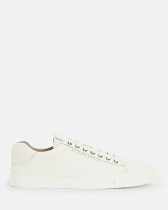 Brody Leather Low Top Sneakers - White