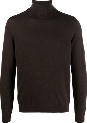 Roll-Neck Long-Sleeve Jumper-AF