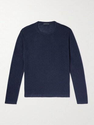 Saman Amel Cashmere and Silk-Blend Sweater-AA