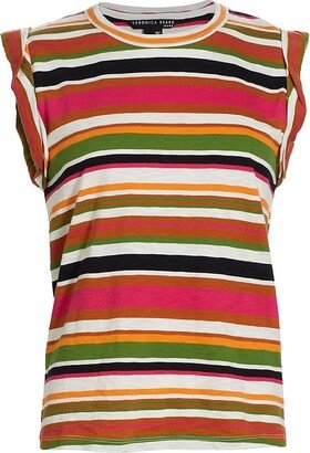 Dree Striped Muscle T-Shirt