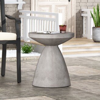 Bissell Outdoor Lightweight Concrete Side Table