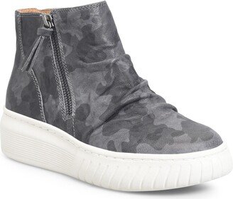 Portland Water Resistant Camo Platform Bootie