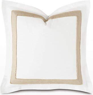 Brentwood Woven Border Euro Sham