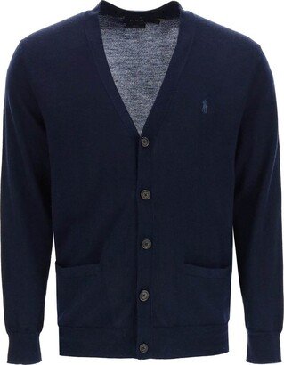 V-Neck Knitted Cardigan-AP