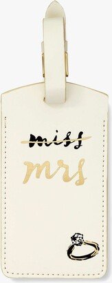 Miss To Mrs Luggage Tag