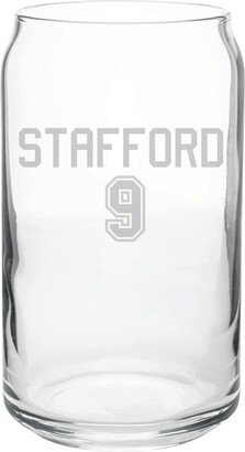 Matthew Stafford Pint Glass-La Rams Quarterback-Rams Merchandise-#9-Nfl-Quarterback Rating-Gift Under 20-Gift For Fan-Superbowl