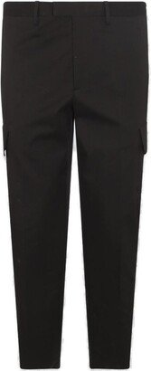 Button Detailed Straight Leg Pants-AH