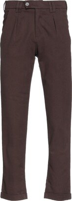 OVER/D Cropped Pants Dark Brown