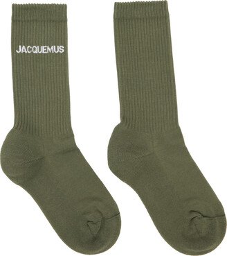 Khaki 'Les Chaussettes Jacquemus' Socks