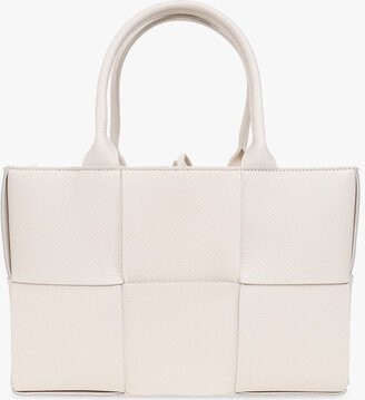 ‘Arco Small’ Shopper Bag - White