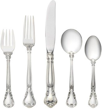 Chantilly 5-Piece Flatware Setting with Cream Soup Spoon