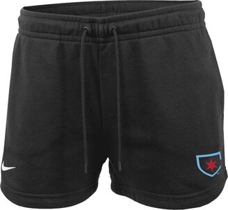 Chicago Red Stars Essential Women's Soccer Shorts in Black