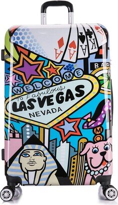 Las Vegas Prints Lightweight Hardside Spinner