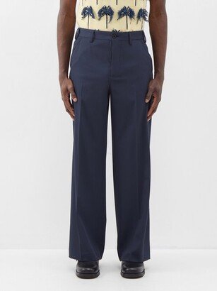 Sailor Wool Wide-leg Suit Trousers