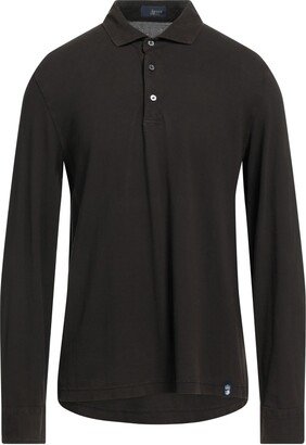 Polo Shirt Dark Brown-AA