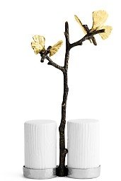 Butterfly Ginkgo Salt and Pepper Shaker-AA